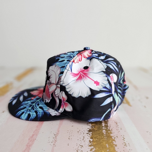 Truly Hard Seltzer SnapBack Hat Hawaiian Floral Tropical Unisex Adjustable Cap main image 11